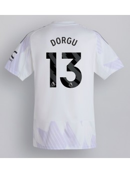 Billige Manchester United Patrick Dorgu #13 Bortedrakt 2025-26 Kortermet